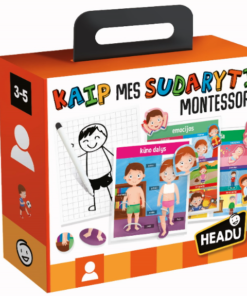 HEADU „Kaip mes sudaryti“ – mokomasis žaidimas vaikams apie kūną ir emocijas