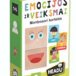 HEADU Montessori kortelės „Emocijos ir veiksmai“ – lietuvių kalba