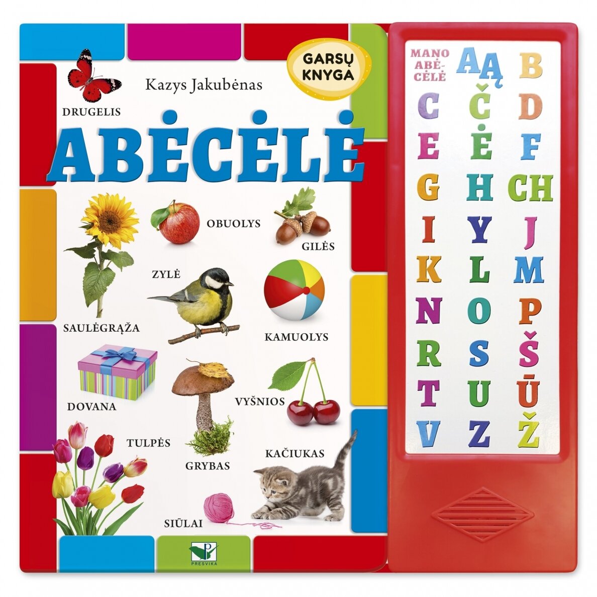 kazys-jakubenas-abecele-garsu-knyga-is-grazinimu-labai-tyliai-veikia-garsai-1 Abėcėlė. Garsų knyga - Image 1