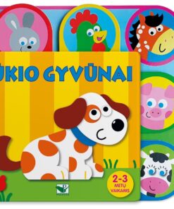 Ūkio gyvūnai. 2-3 metų vaikams (kontūriniai puslapiai)