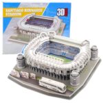 3D dėlionė – Santiago Bernabéu stadionas