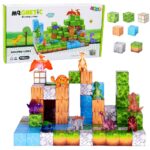 3D magnetiniai konstravimo kubeliai – 114 detalių