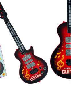 Elektrinė gitara vaikams – raudona