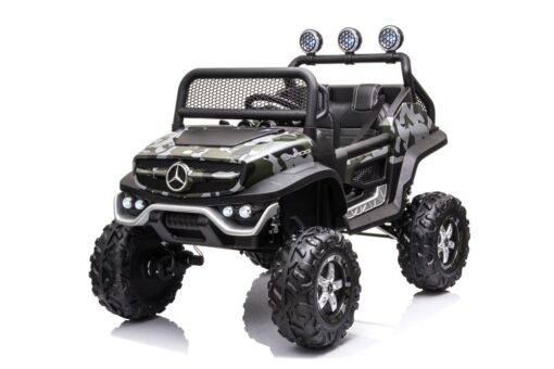 Elektrinis vaikiškas automobilis Unimog S Moro – visureigis vaikams