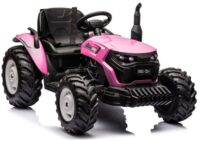 Elektrinis vaikiškas traktorius HC-306 – rožinis