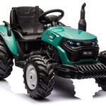 Elektrinis vaikiškas traktorius HC-306 – tamsiai žalias