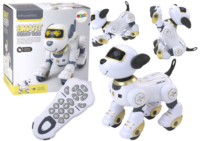 Interaktyvus nuotoliniu valdomas robotas–šuo
