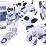 Interaktyvus nuotoliniu valdomas robotas–šuo