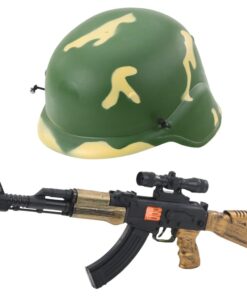 Kario šalmo ir automato rinkinys vaikams