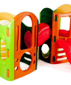 Little Tikes 8in1 žaidimų kompleksas – čiuožykla