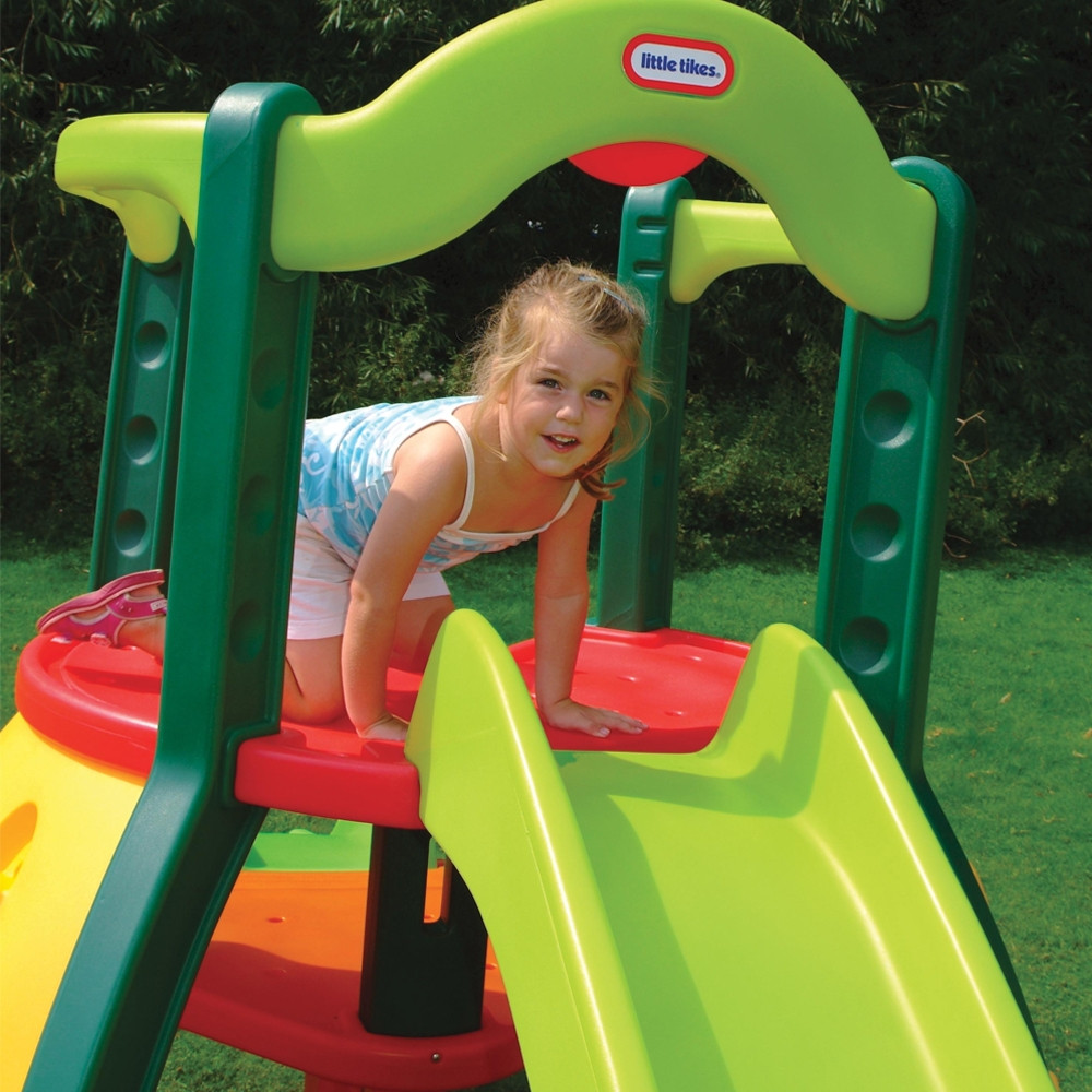 Little Tikes dviejų čiuožyklų ir laipynės kompleksas vaikams