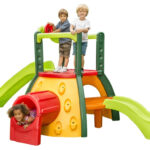 Little Tikes dviejų čiuožyklų ir laipynės kompleksas vaikams