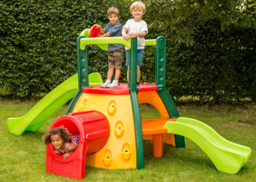 Little Tikes dviejų čiuožyklų ir laipynės kompleksas vaikams