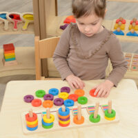 MASTERKIDZ Montessori dėlionė – mokomės skaičiuoti ir pažinti spalvas