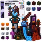 Magnetiniai blokeliai Pixel Dark World
