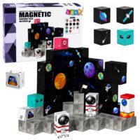 Magnetiniai blokeliai – kosmoso tema