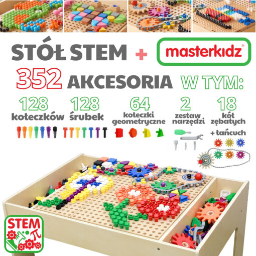 Masterkidz STEM aktyvumo stalas