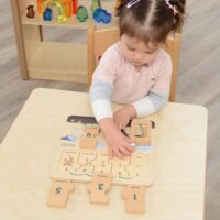 Masterkidz medinė edukacinė lenta – fasolės gyvenimo ciklas