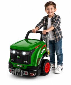 Mažojo mechaniko traktorius su šviesomis ir garsų efektais