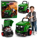 Mažojo mechaniko traktorius su šviesomis ir garsų efektais