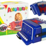 Mažojo muzikanto akordeonas – mėlynas