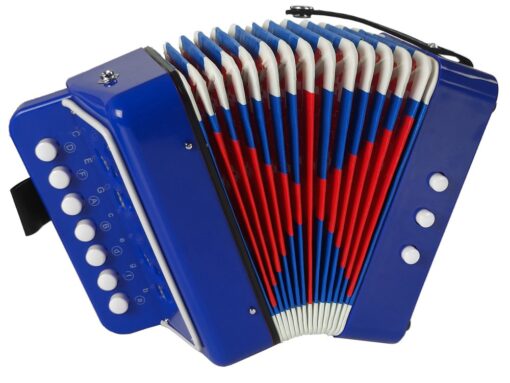 Mažojo muzikanto akordeonas – mėlynas