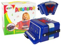 Mažojo muzikanto akordeonas – mėlynas