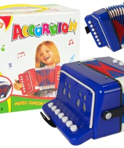 Mažojo muzikanto akordeonas – mėlynas