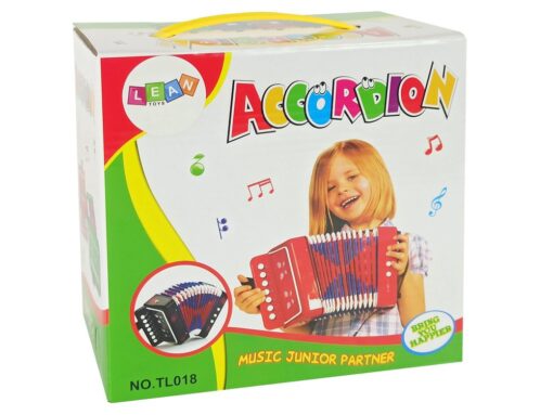 Mažojo muzikanto akordeonas – mėlynas