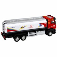 Metalinis autocisterna „Tank Truck“ su šviesomis ir garsais
