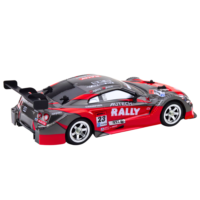 Nuotoliniu valdomas lenktyninis automobilis RC 1:16 „Red Monster“ su LED apšvietimu