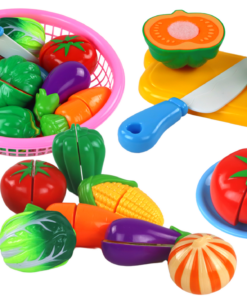 Pjaustomų daržovių rinkinys su Velcro