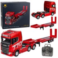 SCANIA 770S HUINA 1501 RC RINKINYS SU 1502 PRIEKABA 1:18