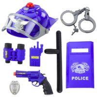 Vaikiškas policijos rinkinys – šalmas