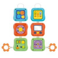 Woopie Baby 6 dalių sensorinių panelių rinkinys