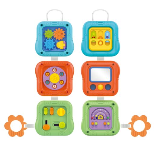 Woopie Baby 6 dalių sensorinių panelių rinkinys