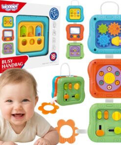 Woopie Baby 6 dalių sensorinių panelių rinkinys