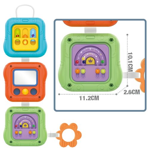Woopie Baby 6 dalių sensorinių panelių rinkinys