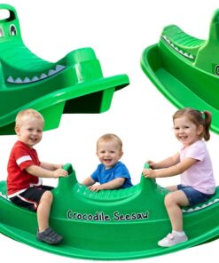 Woopie dvivietis krokodilo formos supamasis žaislas