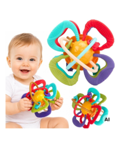 WOOPIE BABY sensorinis kamuoliukas-kramtukas kūdikiams