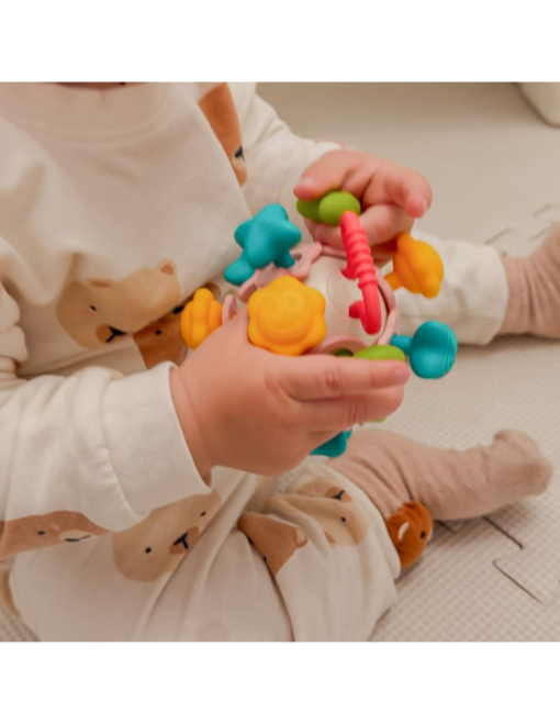 WOOPIE BABY spalvingas rutulio formos barškutis 4 viename - Image 2