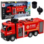 1:12 gaisrinės automobilis su vandens purškimu