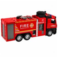 1:12 gaisrinės automobilis su vandens purškimu