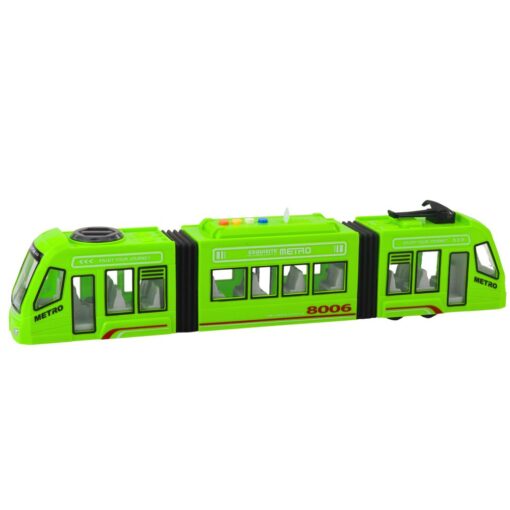 1:16 žalias metro traukinys