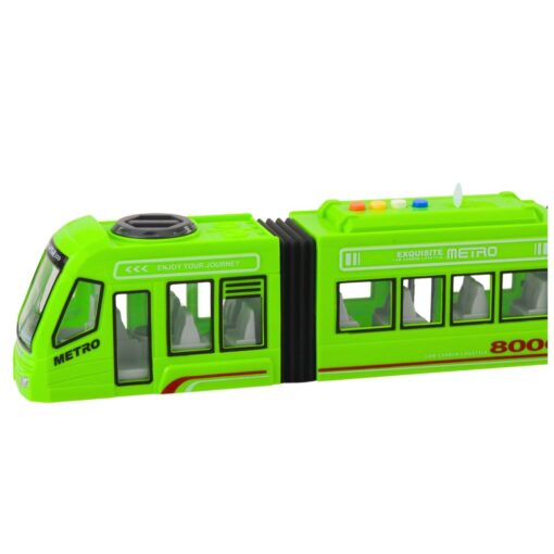 1:16 žalias metro traukinys