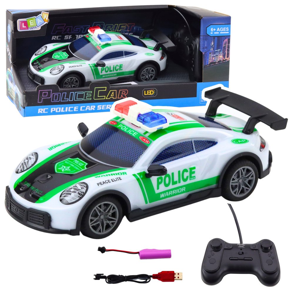 1:22 nuotoliniu būdu valdomas policijos automobilis
