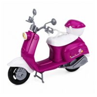 Anlily keliautoja – 30 cm lėlė su motoroleriu