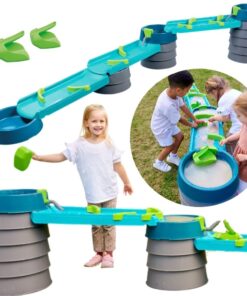 AquaPlay Mudway Flow vandens laboratorija su 360° talpomis ir 35 moduliais