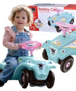 BIG Bobby Car Classic turkio spalvos mašinėlė su garsiniu signalu