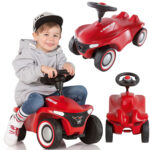 BIG Bobby Car pasispiriamas automobilis su tyliais ratais